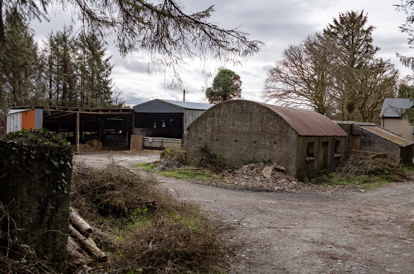 The St Tola farmyard on the edge of the Burren