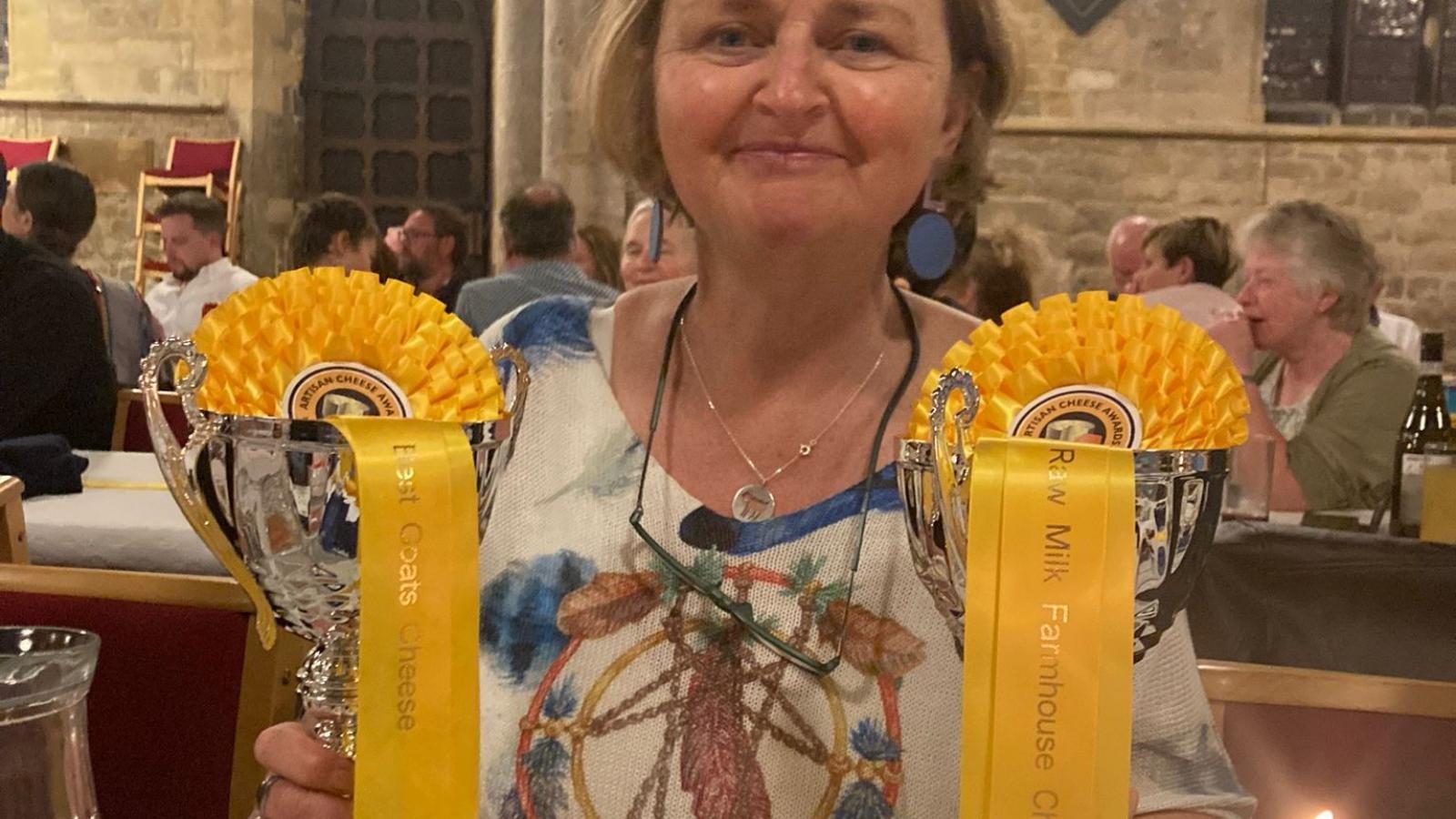 Two Trophies at the Artisan Cheese Awards!