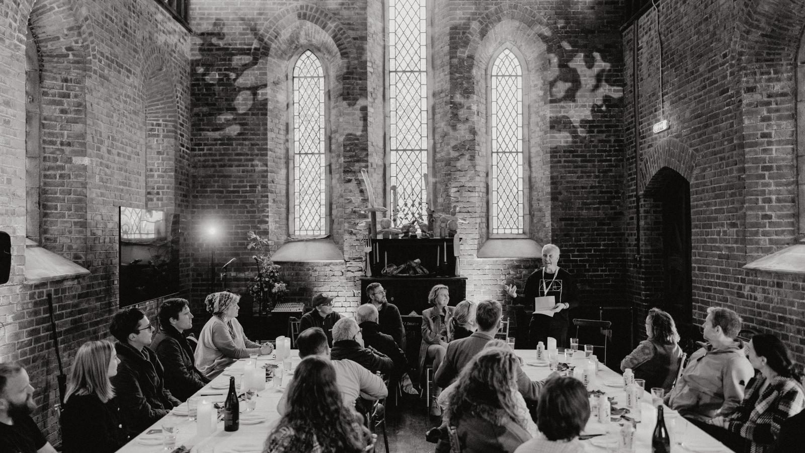 St Tola at Samhain Festival, Kells