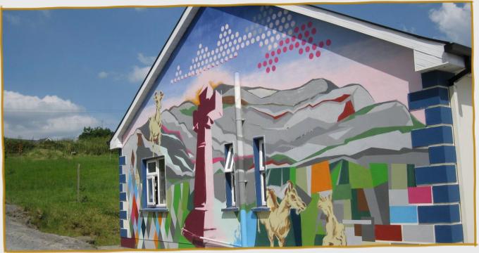 St Tola Farm Mural