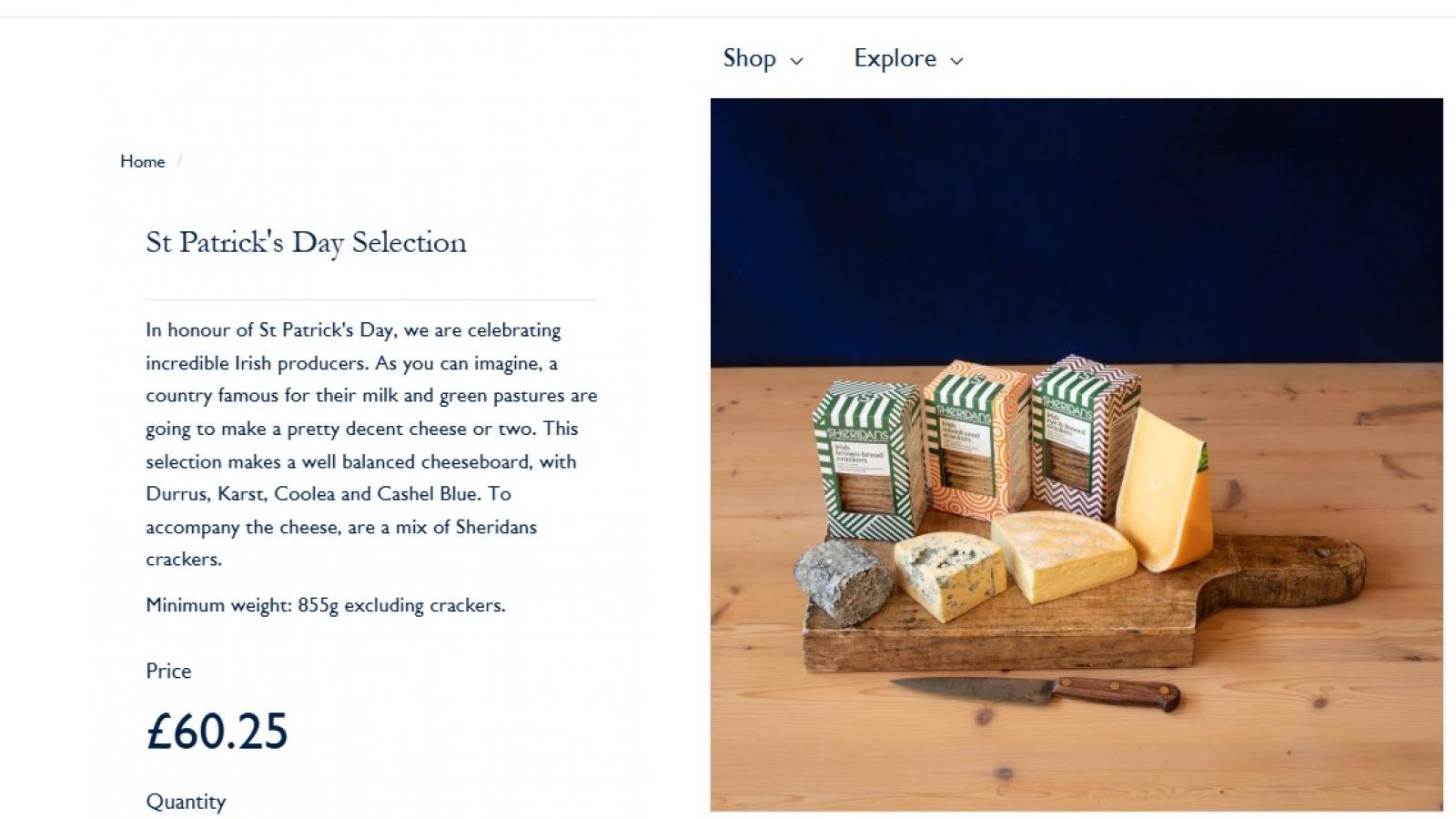 Neals Yard St Patricks Day Order